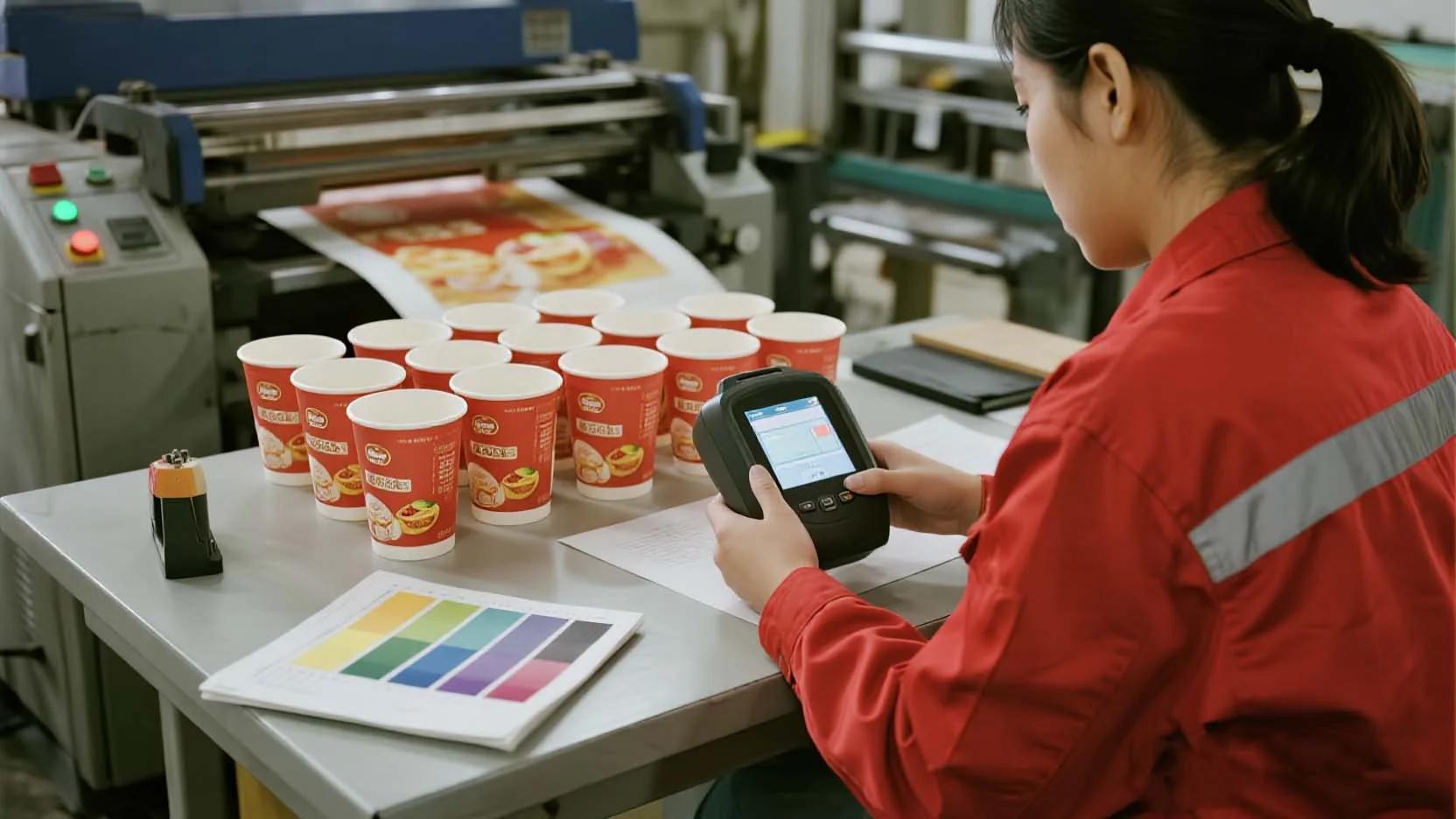 Printed packaging colour and alignment inspection