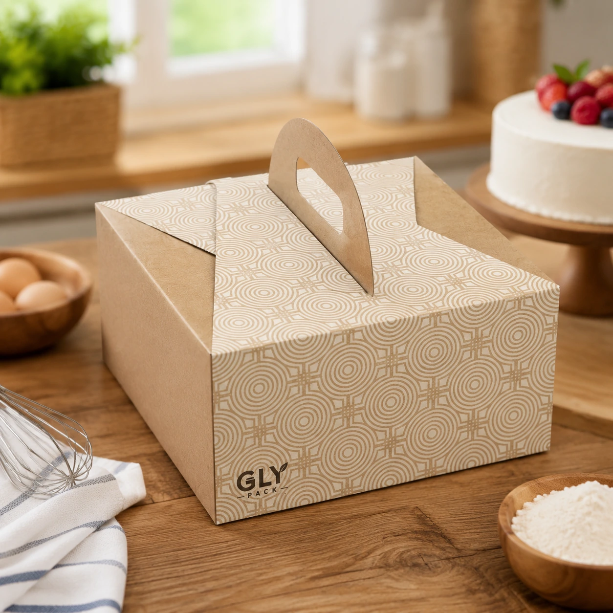 10x10 Cake Boxes – Strong, Clean Standard Boxes for 8–10 Inch Round & Square Cakes