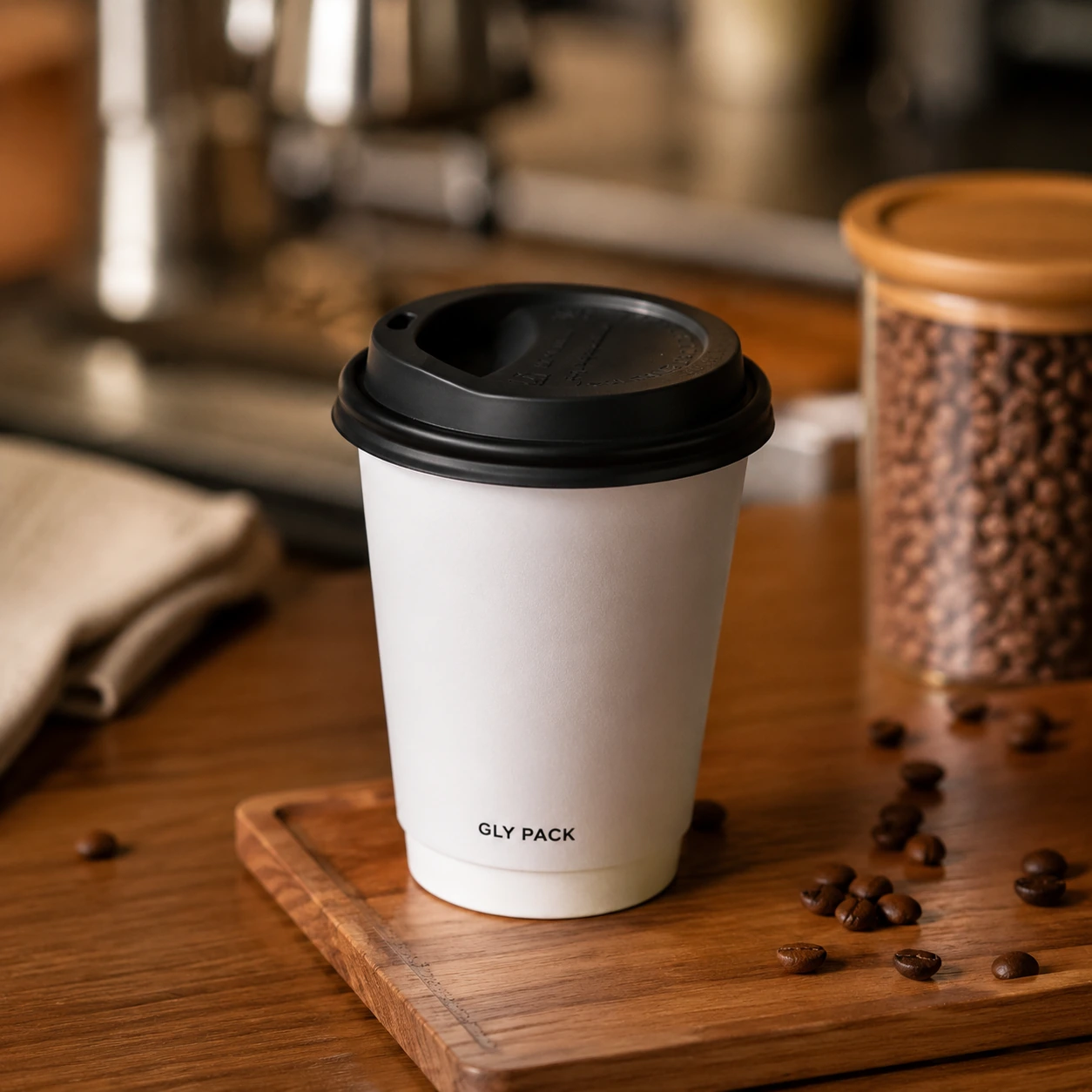 10 oz Double-Wall Paper Cups for Premium Hot Beverages