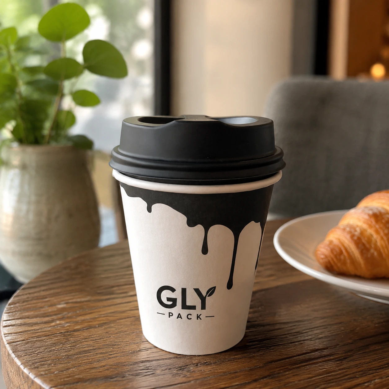 8 oz Double Wall Paper Cups for Hot Beverages – Insulated Petite Drink Packaging