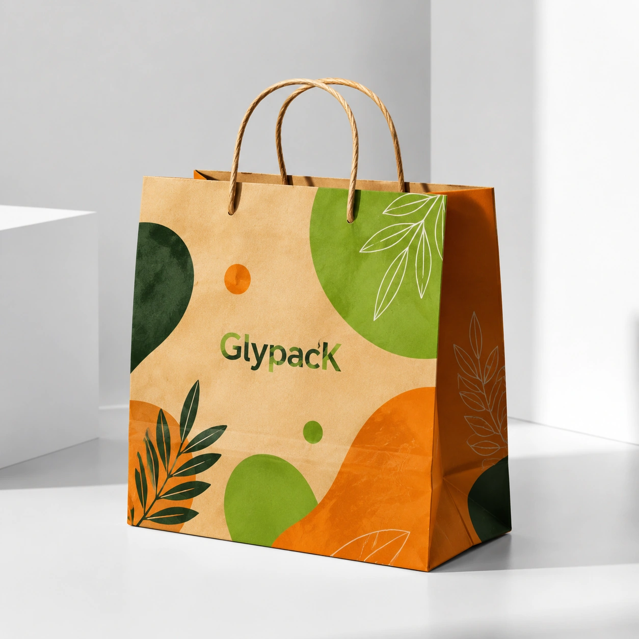 Branded Takeaway Bags for Impactful Food Transport Packaging