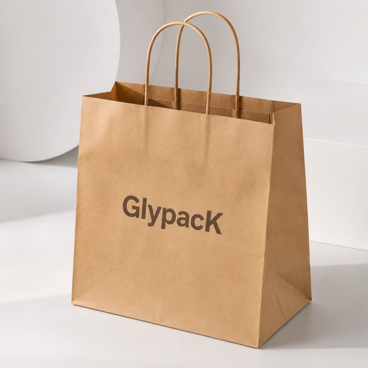 Custom Logo Printed Craft Restaurant Food Paperbag Biodegradable Takeaway Recyclable Kraft Paper Bag With Your Logo