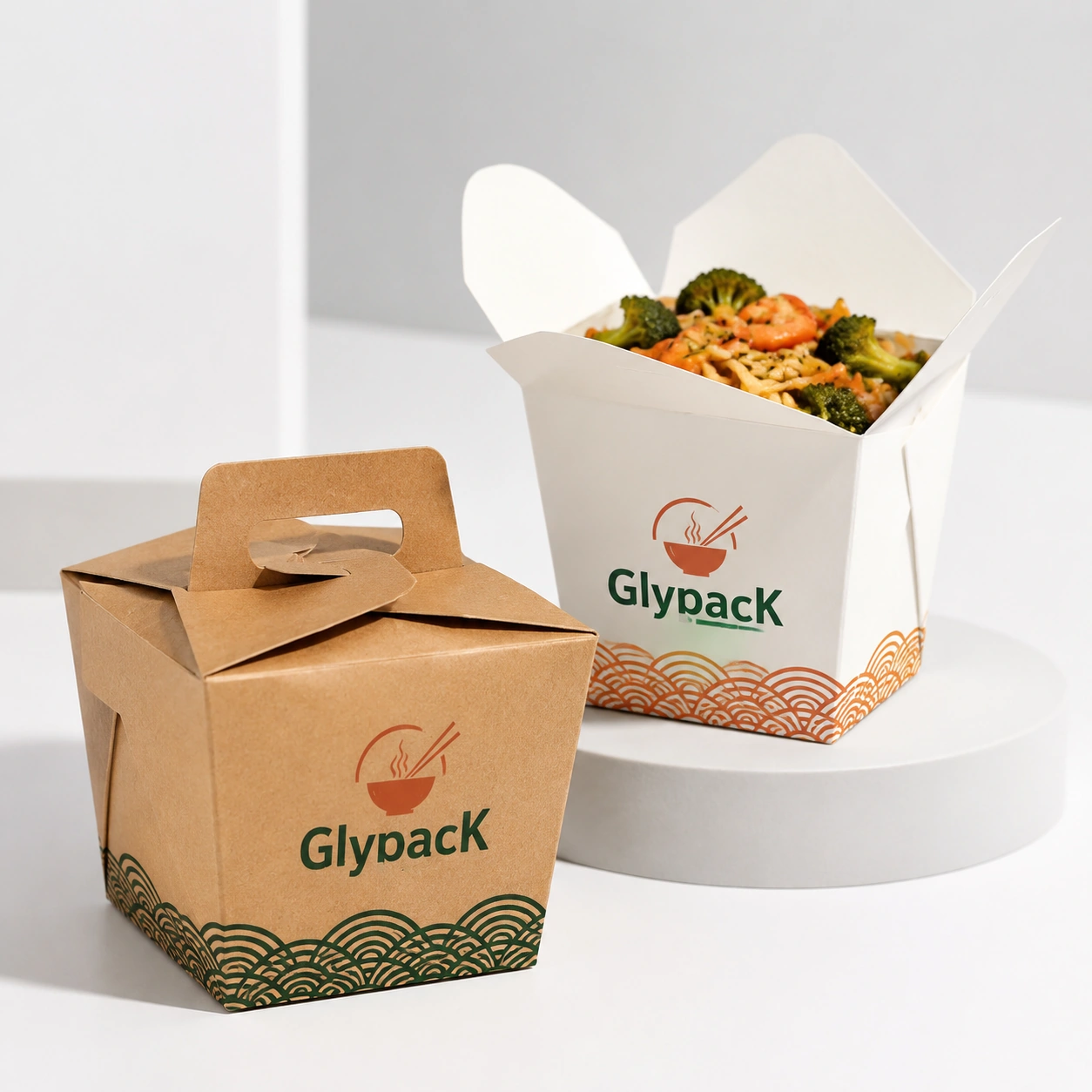 Custom Take Out Containers with Logo for Restaurants