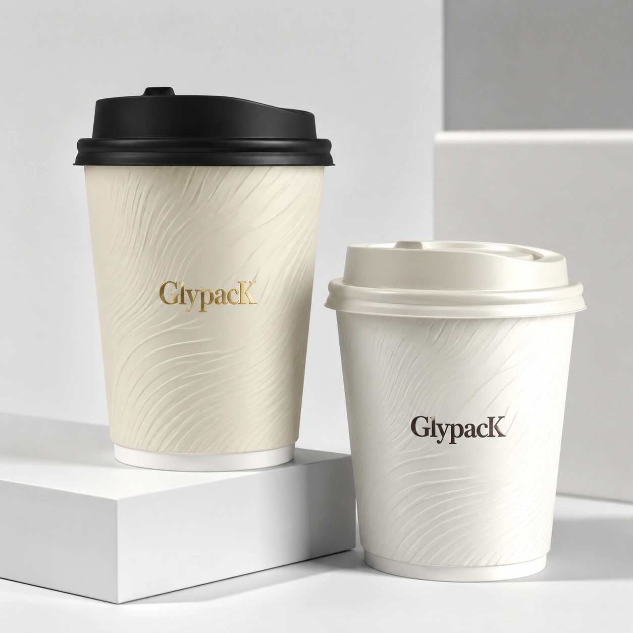 Elegant Disposable Coffee Cups for Sophisticated Beverage Presentation
