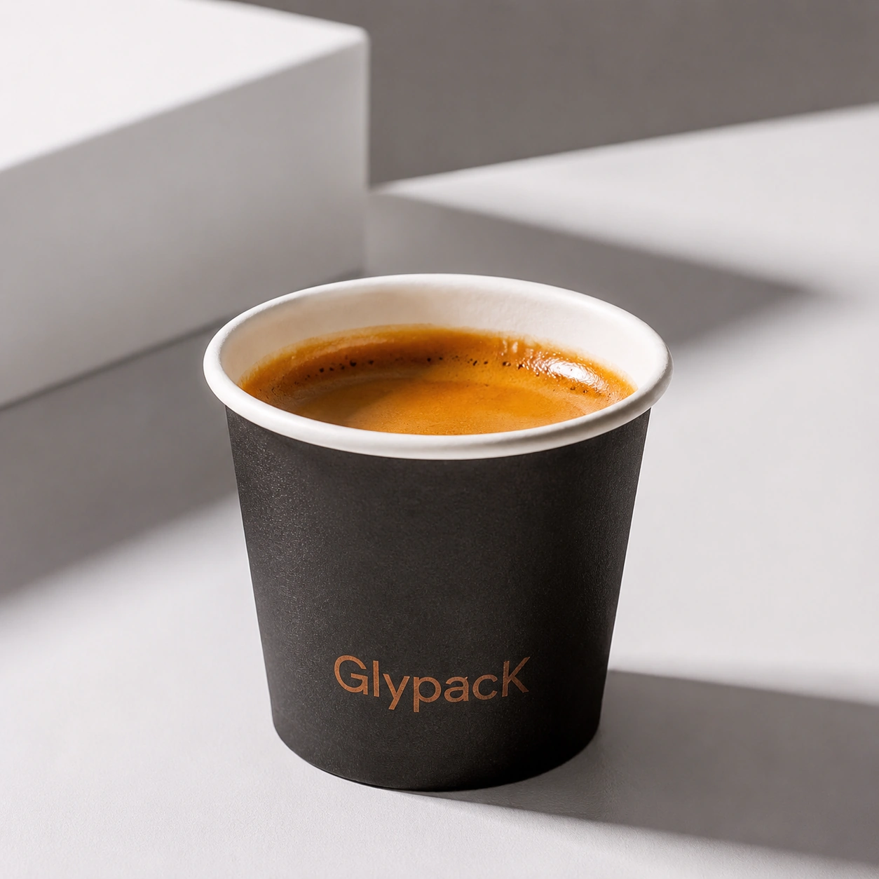 Espresso Paper Cups 4 oz for Ultra-Compact Specialty Coffee Packaging