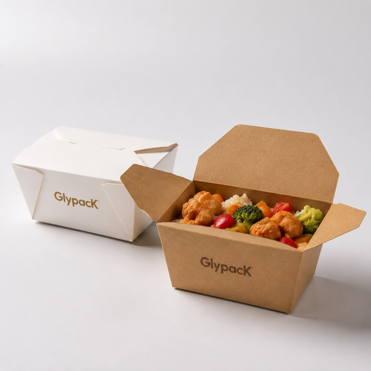 Folding style spread food box