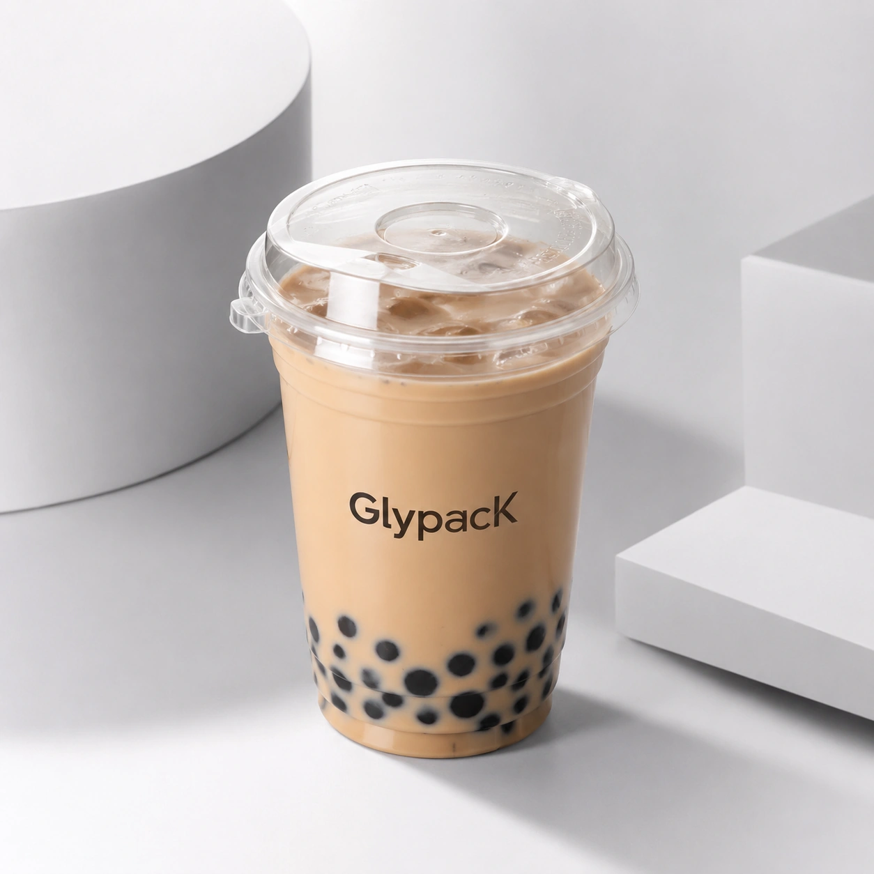 Hard Cup Milk Tea for Premium Reusable Beverage Packaging