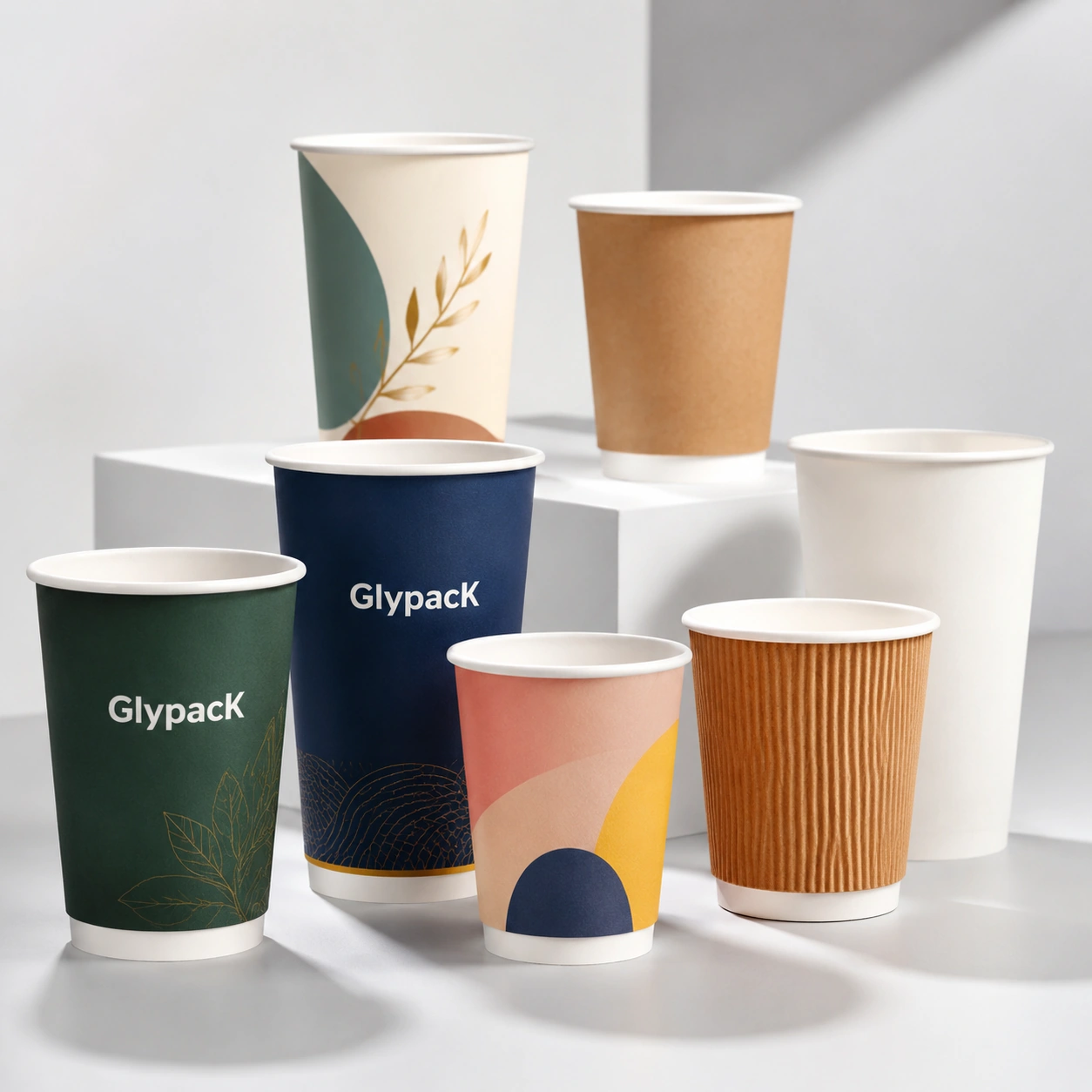 Thick Paper Cups Robust Takeaway Solution